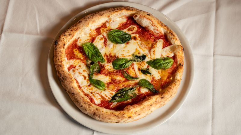 Classic Neapolitan pizza selection for catering